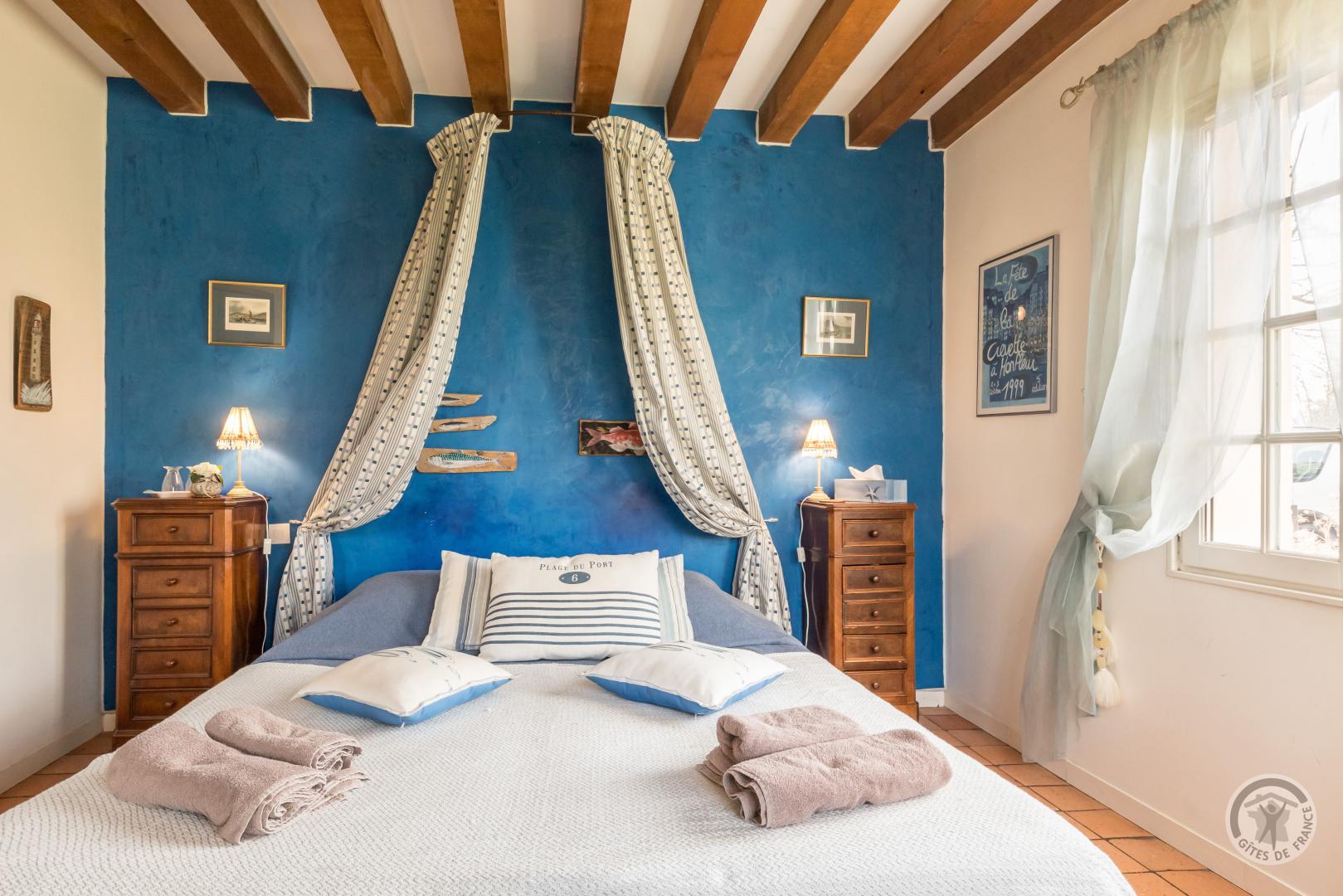 Chambre Bleu Azur en rez-de-chaussée photo 8